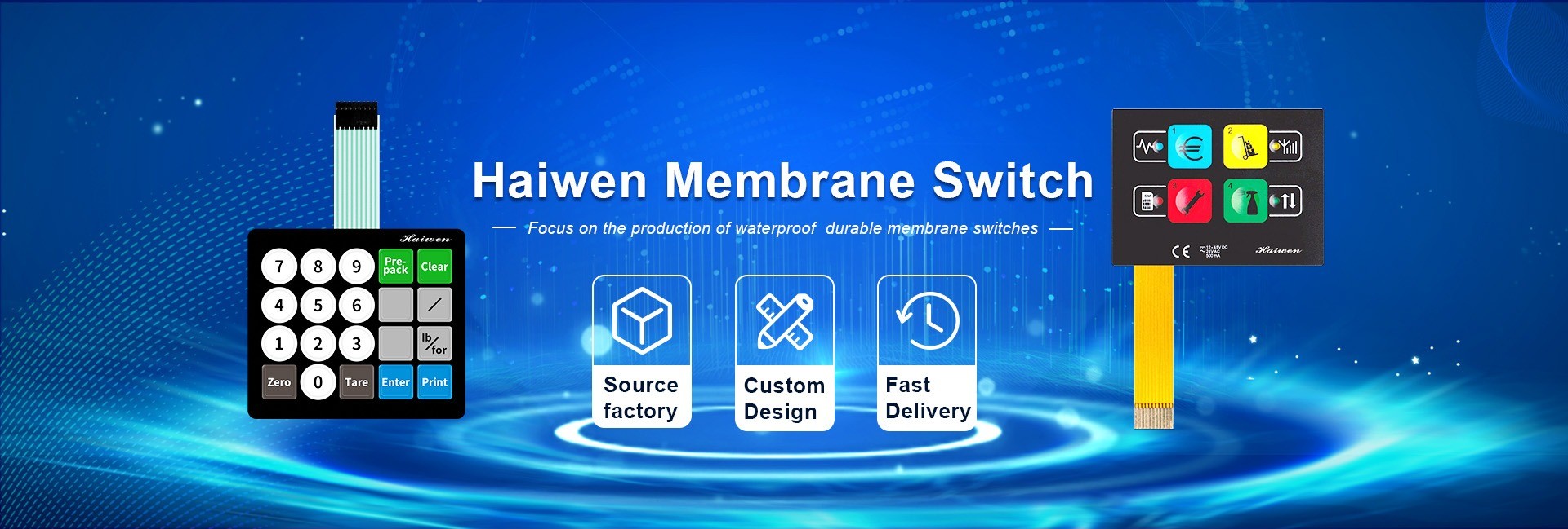 kualitas Sakelar Membran Sirkuit PET pabrik